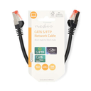 Nedis CAT6 Netwerkkabel | RJ45 Male | RJ45 Male | S/FTP | 0.25 m | Zwart