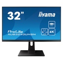 Iiyama ProLite XUB3293UHSN-B5 Computer Monitor 80 Cm (31.5") 3840 X 2160 Pixels 4K Ultra HD LCD Black