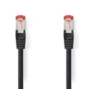 Nedis CAT6 Netwerkkabel | RJ45 Male | RJ45 Male | S/FTP | 0.50 m | Zwart