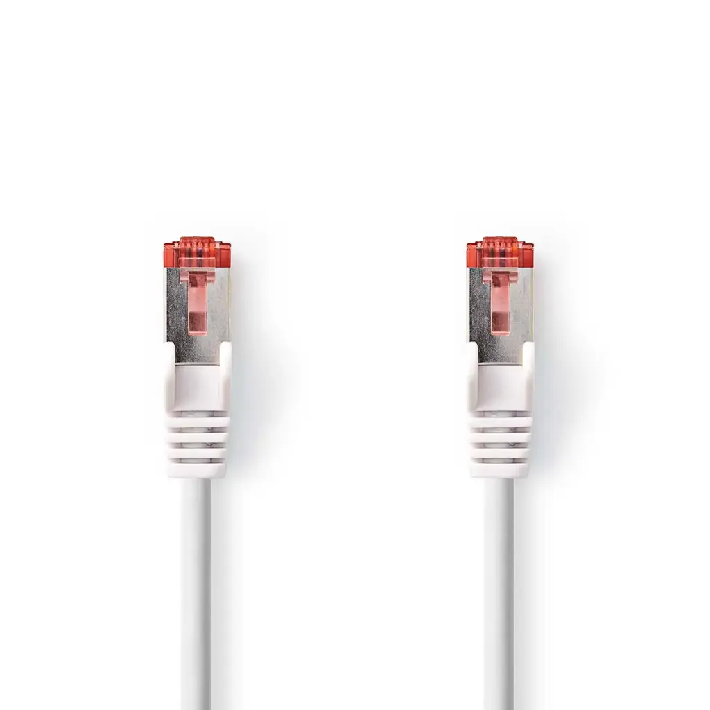Nedis CAT6 Netwerkkabel | RJ45 Male | RJ45 Male | S/FTP | 0.25 m | Wit