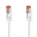 Nedis CAT6 Netwerkkabel | RJ45 Male | RJ45 Male | S/FTP | 0.50 m | Wit
