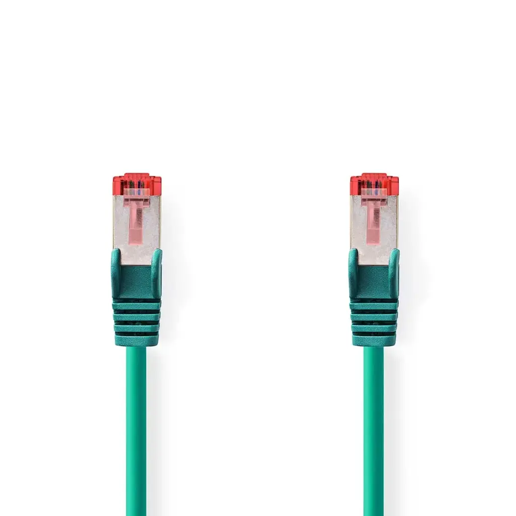 Nedis CAT6 Netwerkkabel | RJ45 Male | RJ45 Male | S/FTP | 0.25 m | Groen