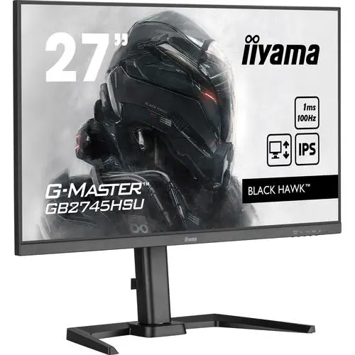 [GB2745HSU-B1] iiyama G-MASTER GB2745HSU-B1 computer monitor 68,6 cm (27") 1920 x 1080 Pixels Full HD LED Zwart