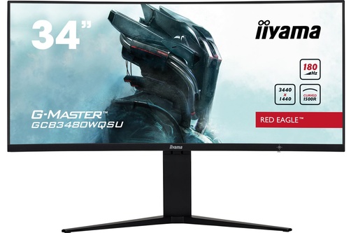 [GCB3480WQSU-B1] iiyama G-MASTER GCB3480WQSU-B1 computer monitor 86,4 cm (34") 3440 x 1440 Pixels UltraWide Quad HD LCD Zwart