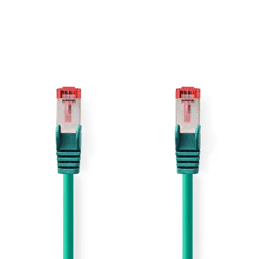 [CCGL85221GN025] Nedis CAT6 Netwerkkabel | RJ45 Male | RJ45 Male | S/FTP | 0.25 m | Groen